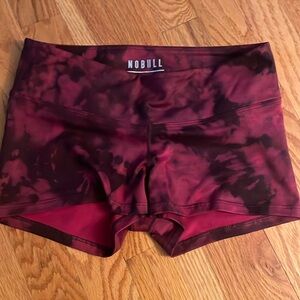 Nobull Tie dye Low Rise biker shorts, Small